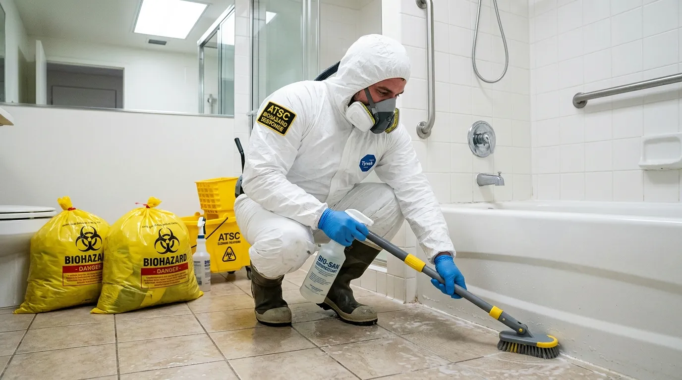 Decontamination equipment deployed for Blood Cleanup in Three Lakes